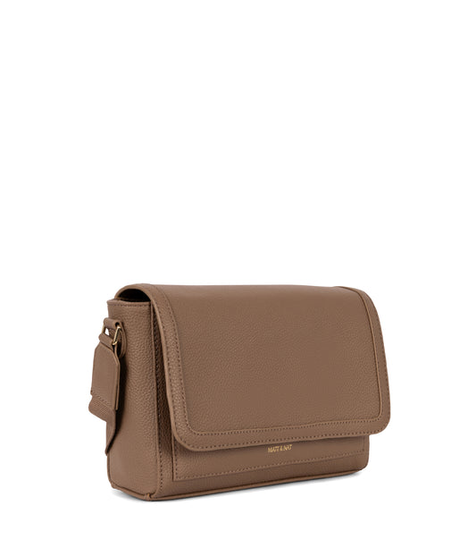 SUNNY Vegan Shoulder Bag – Grain | Color: Toffee - variant::toffee