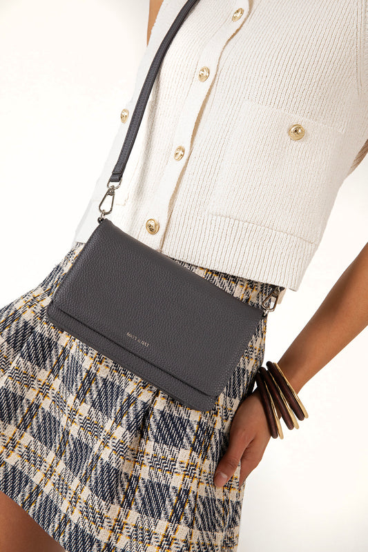 BEE Vegan Crossbody Bag - Grain | Color: Toffee - variant::toffee