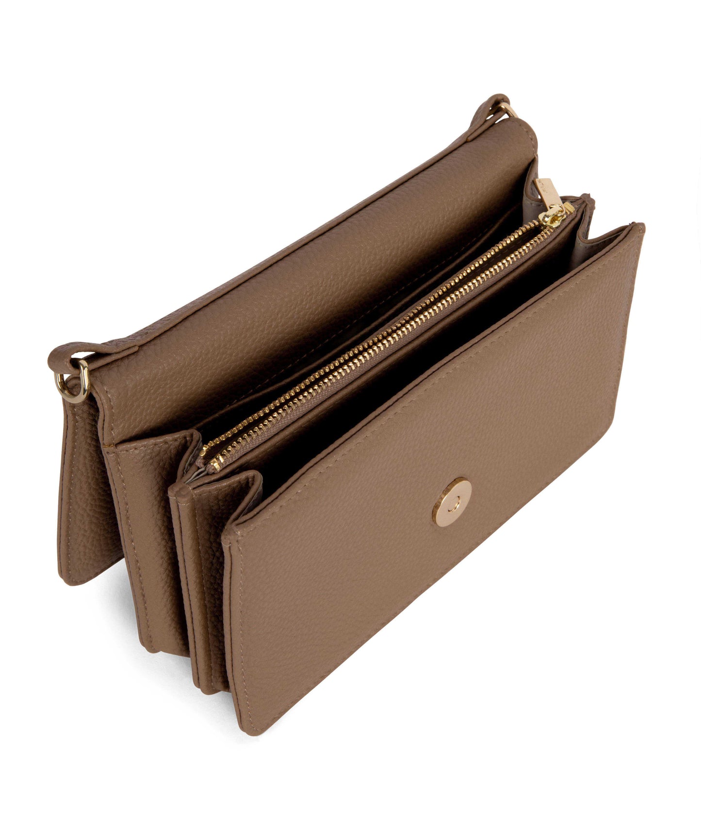 BEE Vegan Crossbody Bag - Grain | Color: Toffee - variant::toffee