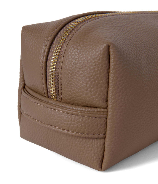 BLAIR Vegan Toiletry Case - Grain | Color: Toffee - variant::toffee