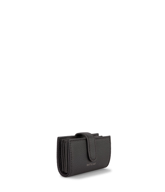 CREPE Vegan Accordion Card Holder – Grain | Color: Coal - variant::coal