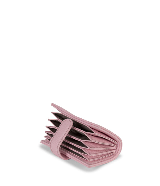 CREPE Vegan Accordion Card Holder – Grain | Color: Quartz - variant::quartz