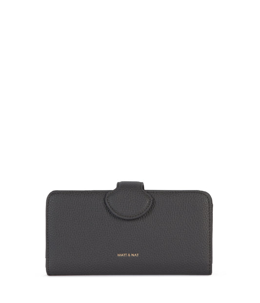 FLOAT Vegan Wallet - Grain | Color: Coal - variant::coal