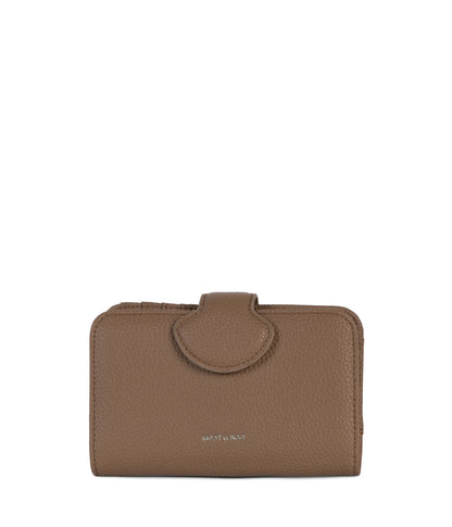 FLOATSM Small Vegan Wallet - Grain | Color: Toffee- variant::toffee