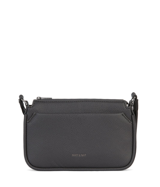 IVY Vegan Crossbody Bag - Grain | Color: Coal - variant::coal