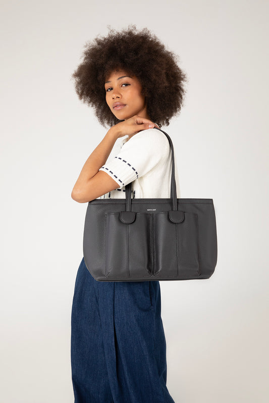 JOS Vegan Tote Bag - Grain | Color: Toffee - variant::toffee