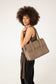 MOLLY Vegan Tote Bag – Grain | Color: Toffee - variant::toffee