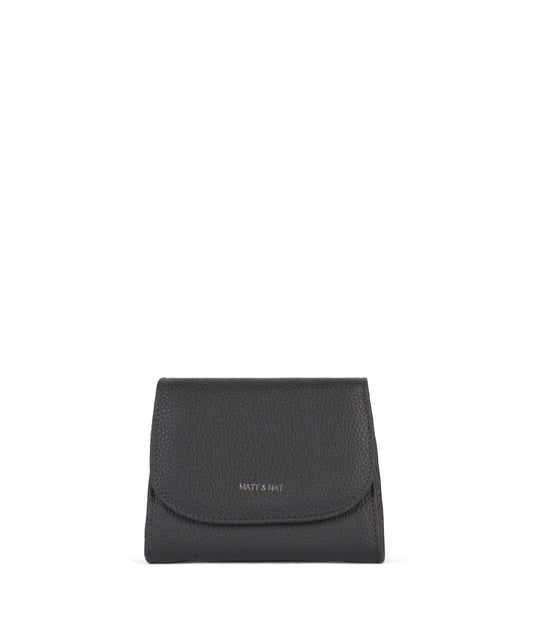 NANO Vegan Wallet - Grain | Color: Coal - variant::coal