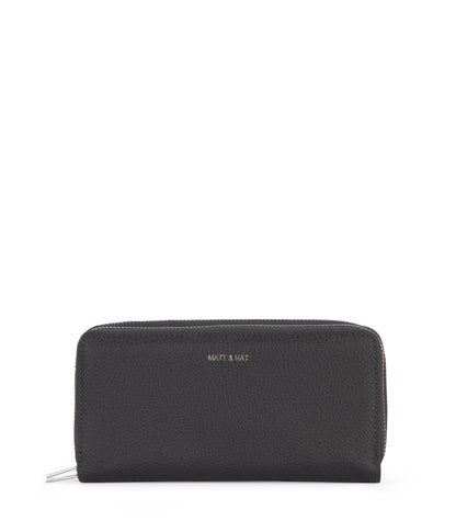 SUBLIME Vegan Wallet - Grain | Color: Coal - variant::coal