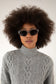 LACI Cat Eye Sunglasses | Color: Blue - variant::blue