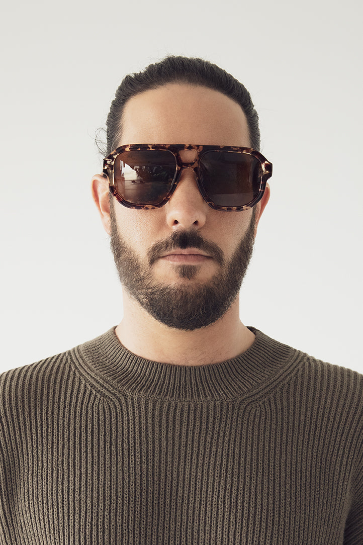 LIVY Aviator Sunglasses | Color: Tortoise - variant::tortoise