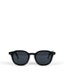 NIKA Round Foldable Sunglasses | Color: Black - variant::black