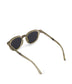 NIKA Round Foldable Sunglasses | Color: Clear - variant::clear