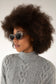LACI Cat Eye Sunglasses | Color: Blue - variant::blue
