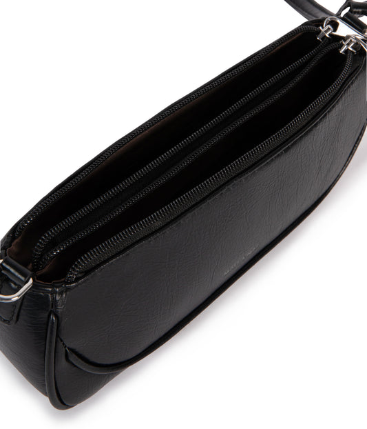 BUDDY Vegan Crossbody Bag – Theme | Color: Black - variant::black