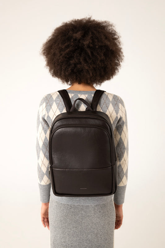 ESME Vegan Backpack - Theme | Color: Coffee - variant::coffee