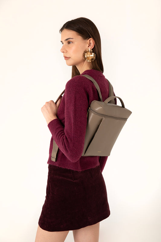 FAY Vegan Backpack - Theme | Color: Black - variant::black