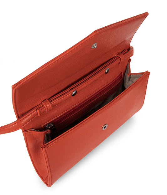 LILIAN Vegan Clutch – Theme | Color: Tomato - variant::tomato