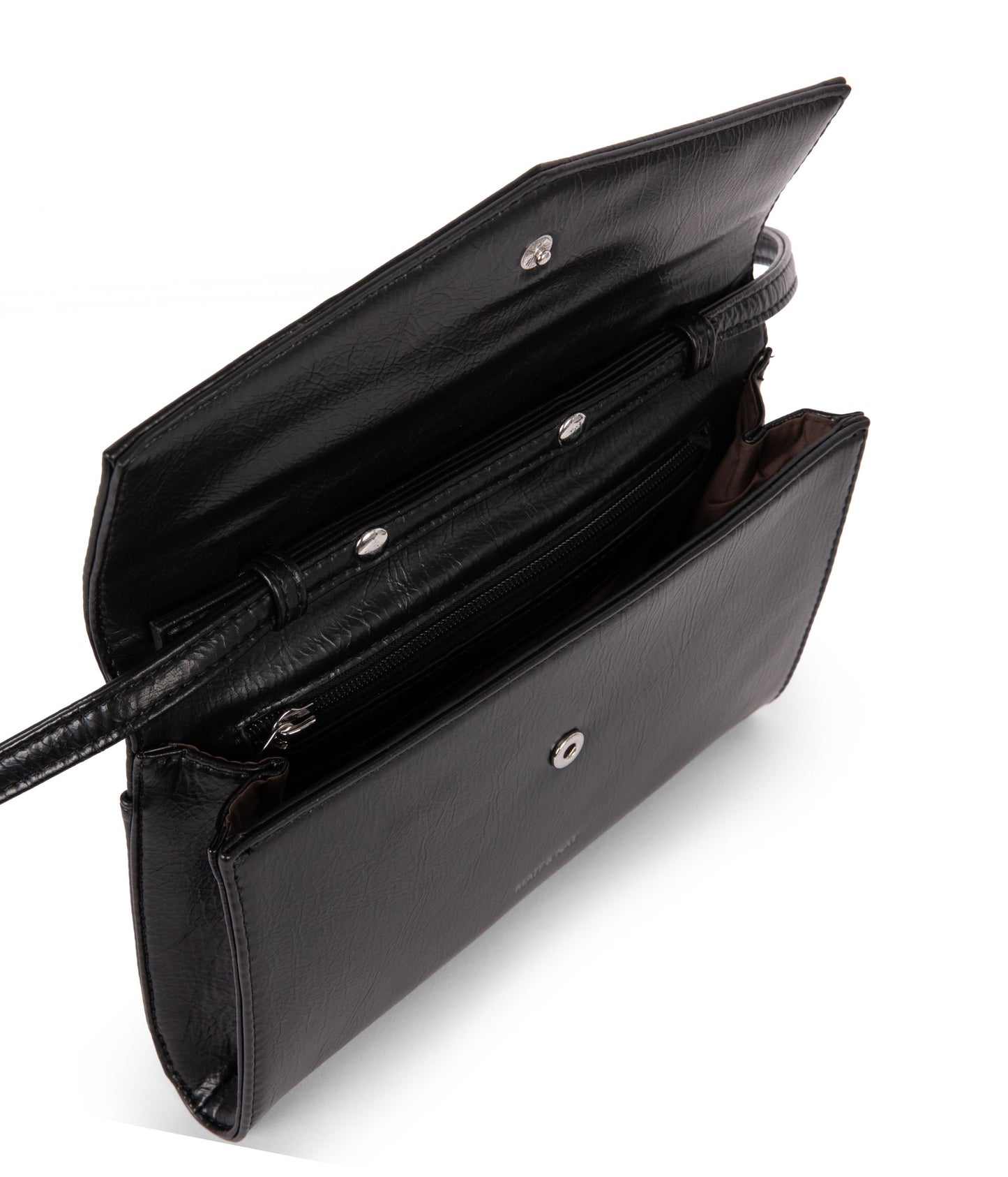 LILIAN Vegan Clutch – Theme | Color: Black - variant::black