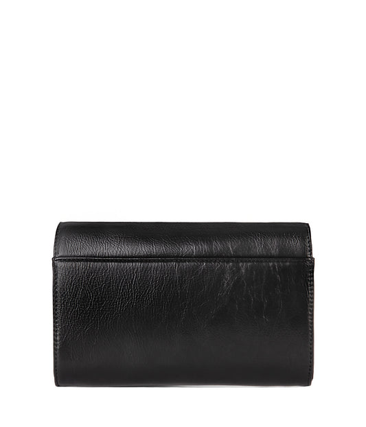 LILIAN Vegan Clutch – Theme | Color: Black - variant::black