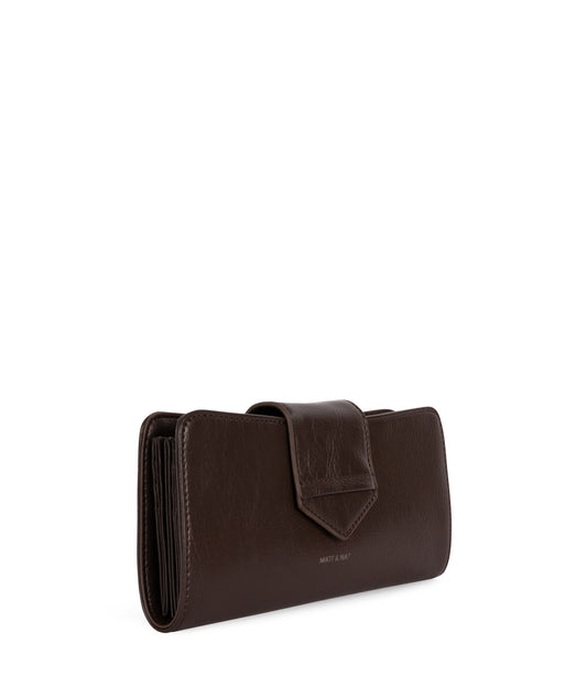 THEA Vegan Wallet – Theme | Color: Coffee - variant::coffee