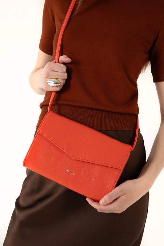 LILIAN Vegan Clutch – Theme | Color: Coffee - variant::coffee