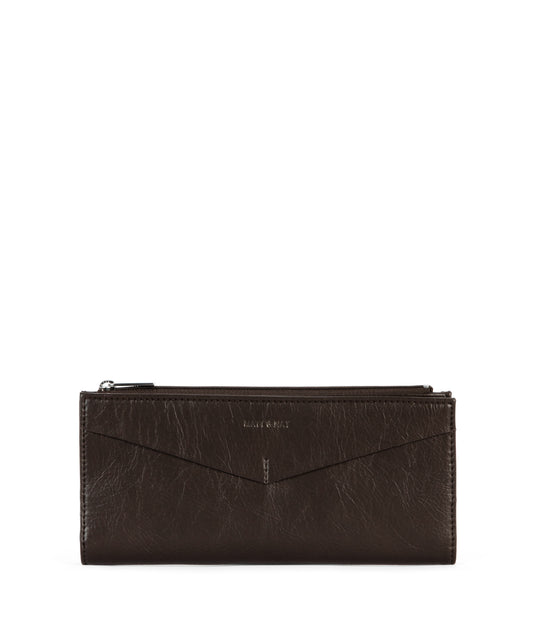 ROME Vegan Wallet - Theme | Color: Coffee- variant::coffee