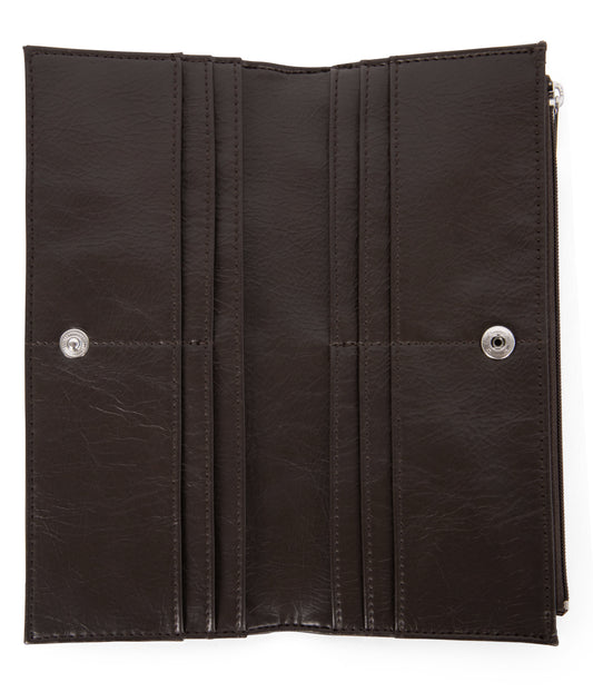 ROME Vegan Wallet - Theme | Color: Coffee- variant::coffee