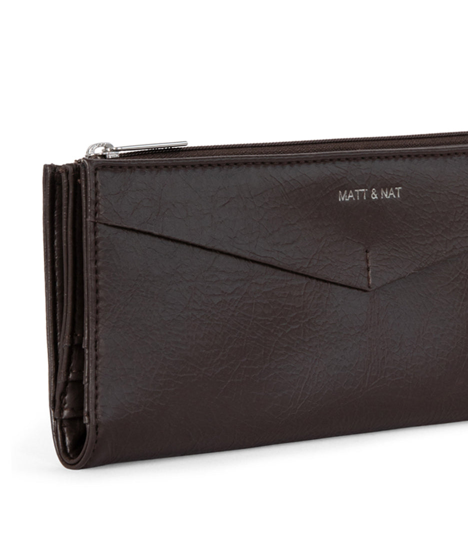 ROME Vegan Wallet - Theme | Color: Coffee- variant::coffee