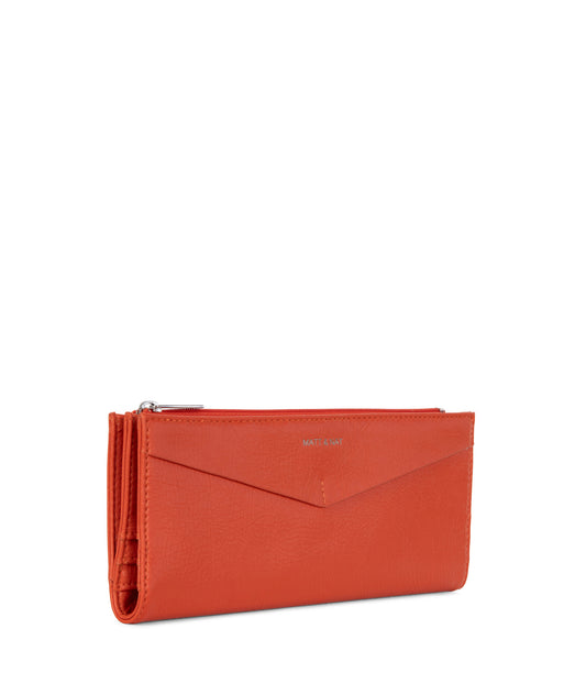 ROME Vegan Wallet - Theme | Color: Tomato- variant::tomato