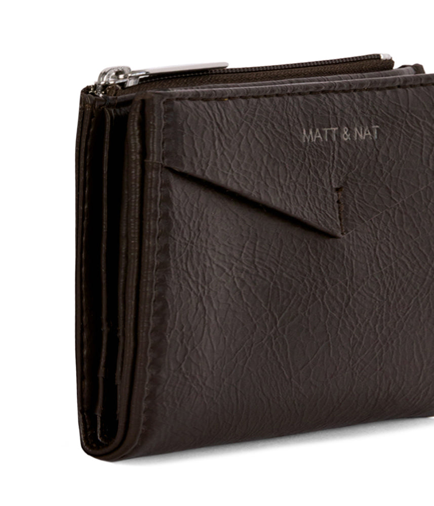 ROME SM Vegan Wallet - Theme | Color: Coffee - variant::coffee