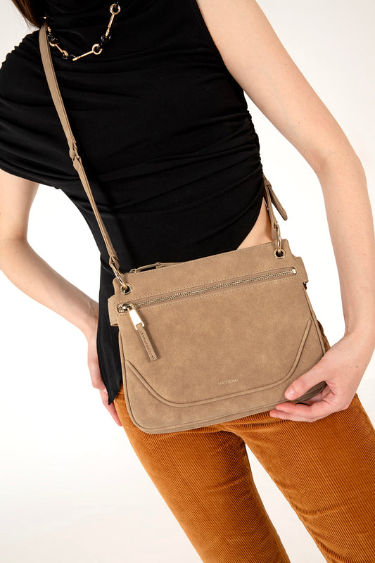 BRITT Vegan Crossbody Bag – Solstice | Color: Juniper - variant::juniper