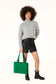 GARNI Vegan Tote Bag - Forum | Color: White - variant::cloud