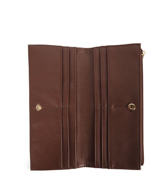 ROME Vegan Wallet - Forum | Color: Cocoa - variant::cocoa