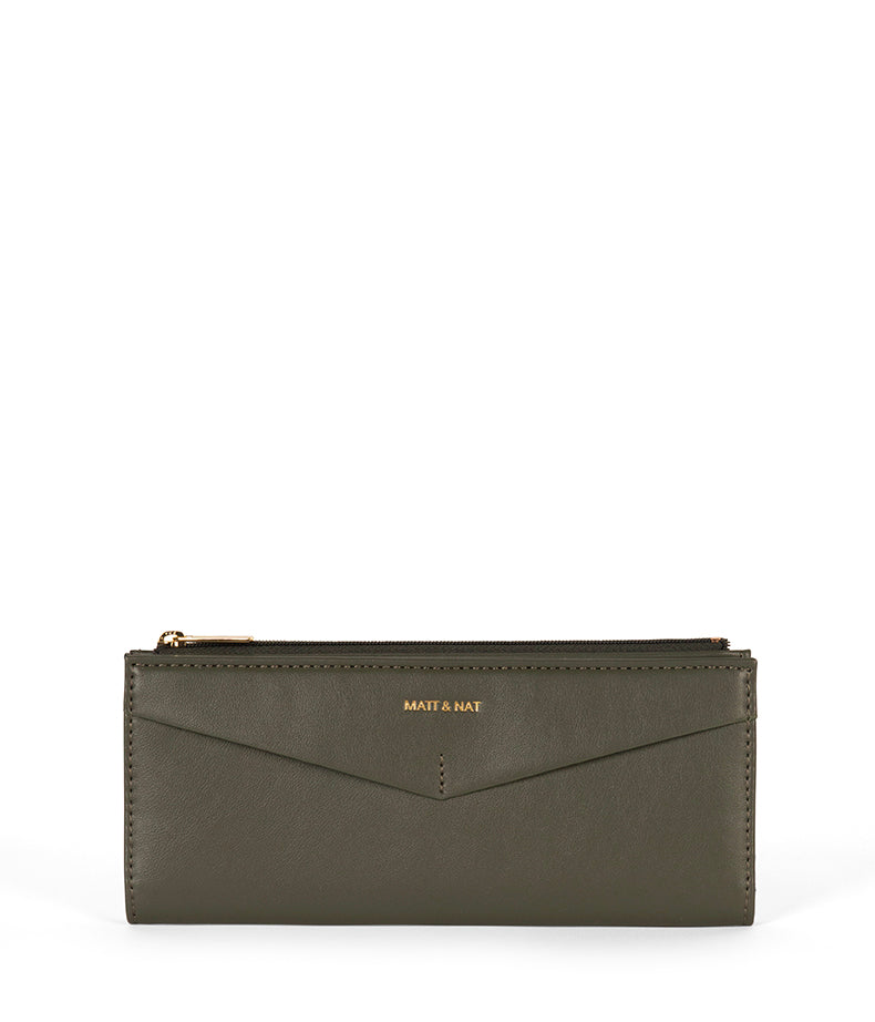 ROME Vegan Wallet - Forum | Color: Pickle - variant::pickle