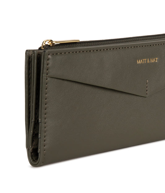 ROME Vegan Wallet - Forum | Color: Pickle - variant::pickle