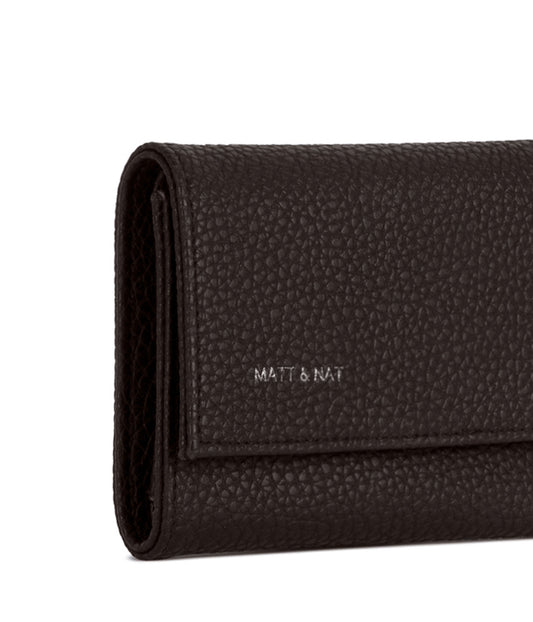 ARTIN Men's Vegan Trifold Wallet - Grain | Color: Fudge - variant::fudge