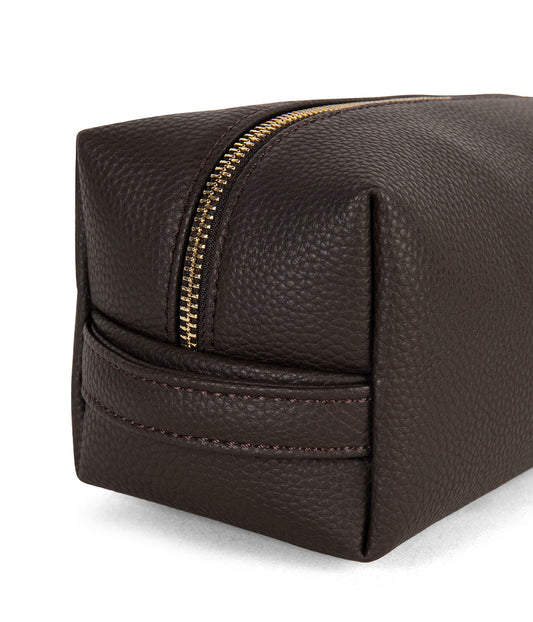 BLAIR Vegan Toiletry Case - Grain | Color: Fudge - variant::fudge