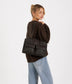 JORDI Vegan Tote Satchel – Grain | Color: Fudge - variant::fudge
