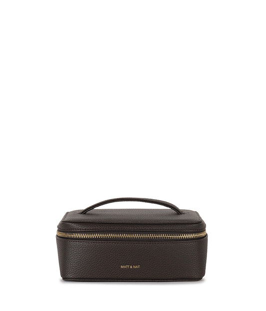 JULE Vegan Vanity Case - Grain | Color: Fudge - variant::fudge
