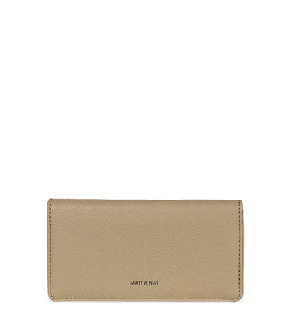MAIRI Vegan Wallet - Grain | Color: Almond - variant::almond