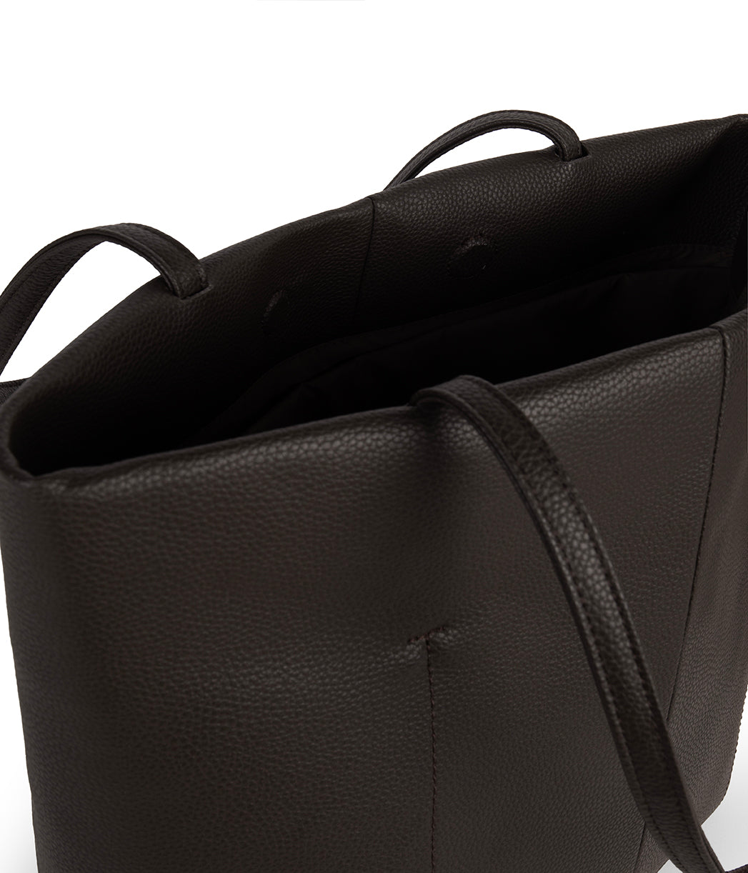 NATALIA Vegan Tote Bag – Grain | Color: Fudge - variant::fudge