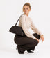 REA Vegan Satchel - Grain | Color: Almond - variant::almond