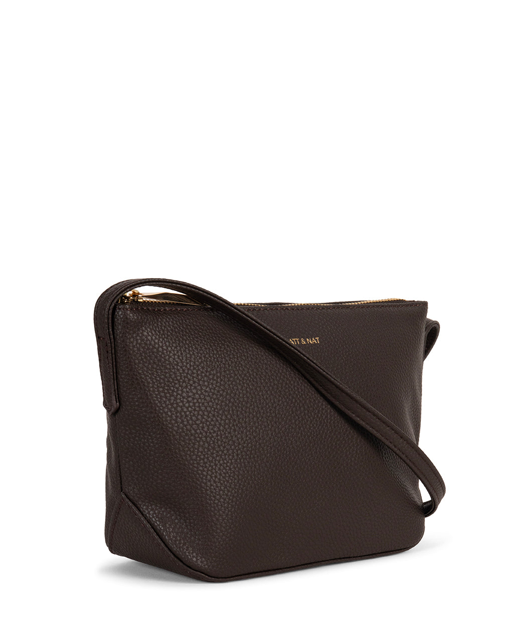 SAM Vegan Crossbody Bag - Grain | Color: Fudge - variant::fudge