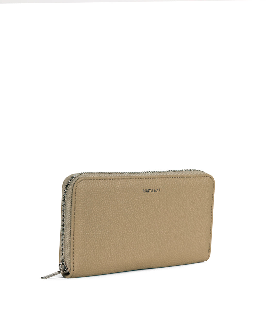 CENTRAL Vegan Wallet - Grain | Color: Almond - variant::almond