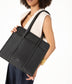 LUSIK Vegan Tote Bag – Grain | Color: Fudge - variant::fudge