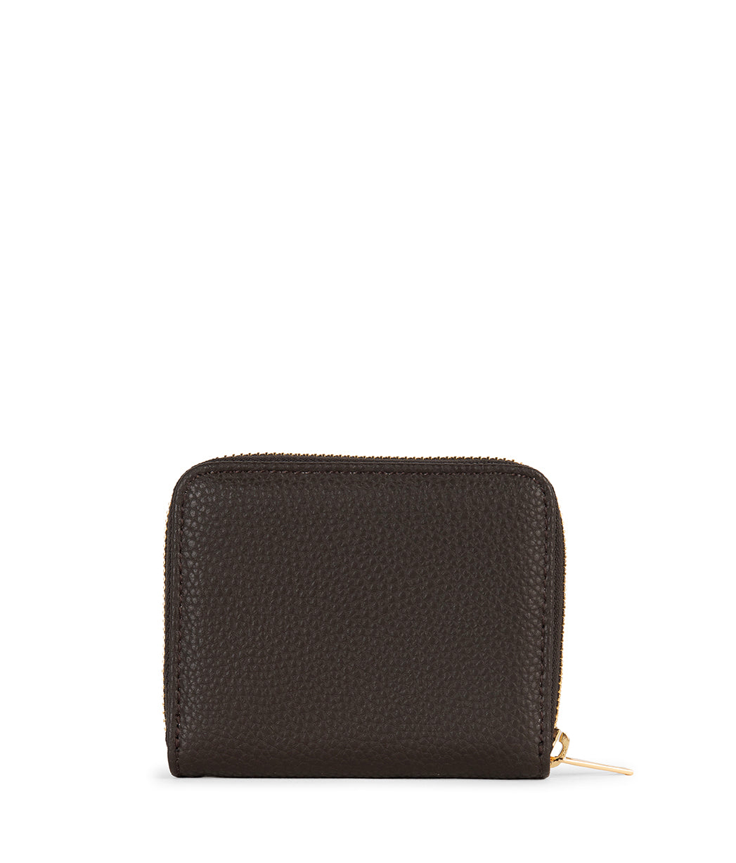 RUE Small Vegan Zip Wallet - Grain | Color: Fudge - variant::fudge