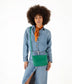 SAM Vegan Crossbody Bag - Grain | Color: Rosemary - variant::rosemary