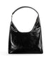 DONNA Vegan Hobo Bag - Groove | Color: Black - variant::black