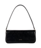 ENA Vegan Shoulder Bag - Groove | Color: Black - variant::black